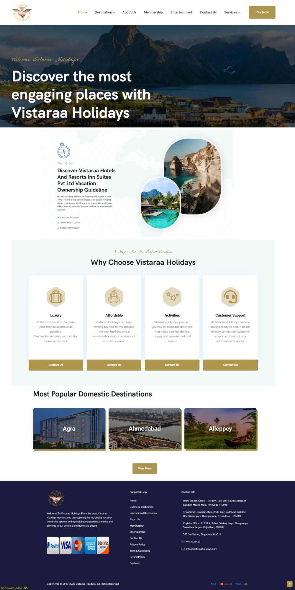 Vistaraa Holidays